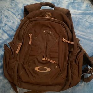 Oakley backpack, black and grey